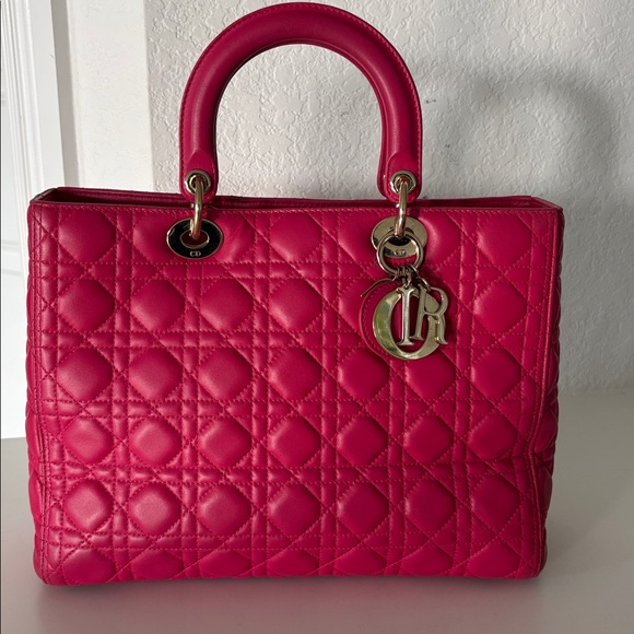 Dior Handbags - Pink Lady Dior size medium
